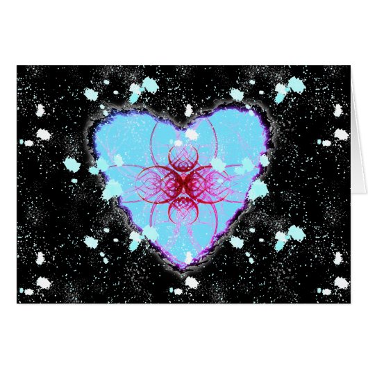 Cosmic Heart Valentijn Love (Voorkant Horizontaal)