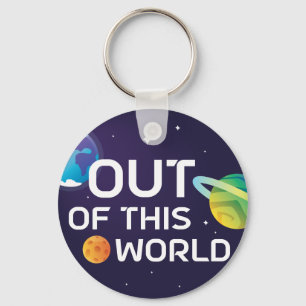 Cosmic Illustration uit deze World Outer Space Sleutelhanger