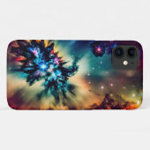 Cosmic indigo helder mystical mesmerized landschap Case-Mate iPhone case (Achterkant (horizontaal))