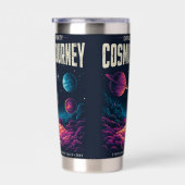 Cosmic Journey Rocket Launch Explore tumbler water Geïsoleerde Drinkbeker (Rechts)