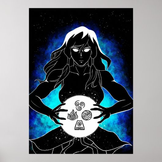 Cosmic Korra Poster (Voorkant)