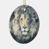 COSMIC LION KING | Aangepast Ornament (Rechts)