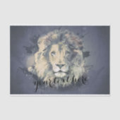 COSMIC LION KING | Aangepast weefselpapier Tissuepapier (Voorkant)