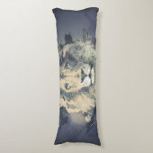 COSMIC LION KING | Aangepaste hoofdpijp Lichaamskussen (Voorkant Verticaal)