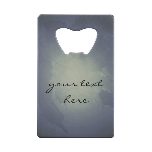 COSMIC LION KING |Aangepaste Kaart flesopening voo Kredietkaart Flessenopener (Achterkant)