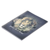 COSMIC LION KING | Carnet personnalisé (80 pages B (Côté gauche)