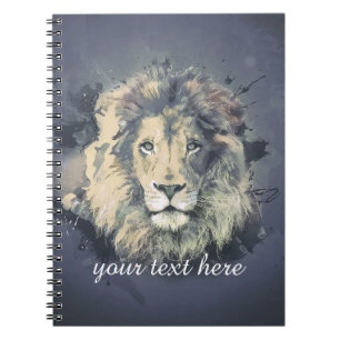 COSMIC LION KING   Carnet personnalisé (80 pages B