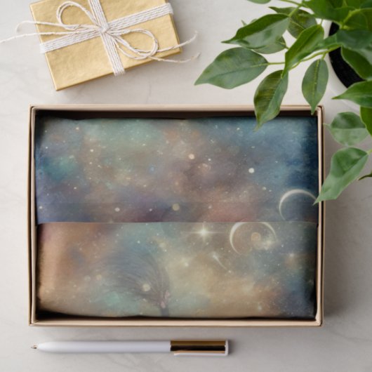 Cosmic Lion King Decoupage Tissuepapier (Geschenk)