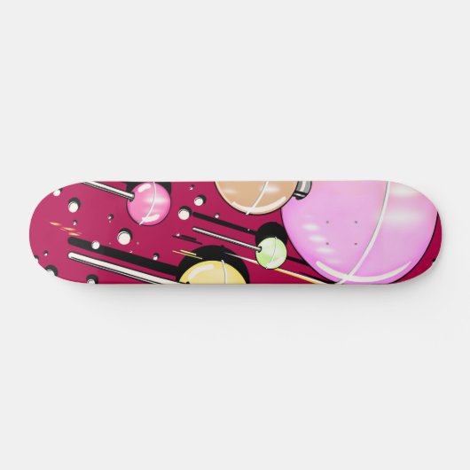 Cosmic Lollipops Skateboard Deck (Horizontaal)