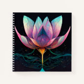 Cosmic Lotus Notitieboek (Voorkant)