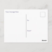 Cosmic Love Two Stars Samen in het universum Briefkaart (Achterkant)