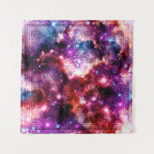 Cosmic mandala #12 wandkleed (Voorkant (horizontaal))