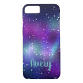 Cosmic Milky Way Galaxy iPhone / iPad case met naa (Achterkant)