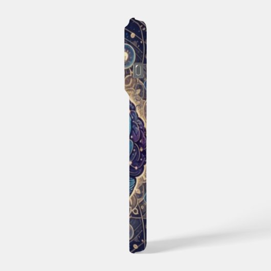 Cosmic Mind Mandala – Abstract Brain Art (Côté gauche)