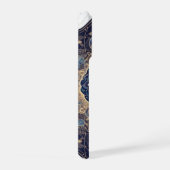 Cosmic Mind Mandala – Abstract Brain Art iPhone Hoesje (Rechterkant)