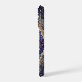 Cosmic Mind Mandala – Abstract Brain Art iPhone Hoesje (Linkerkant)