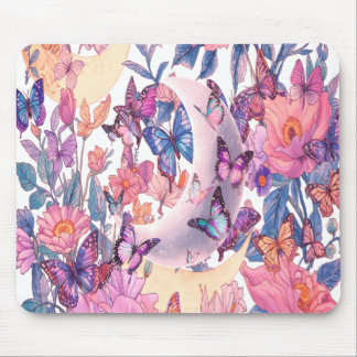 Cosmic Moon Mousepad – Celestial Desk Decor Muismat