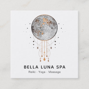 *~* Cosmic Moon Shaman Lunar Universe Vierkante Visitekaartje