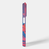 Cosmic Mountain Abstract Vibrant Case-Mate iPhone Case (Achterkant / Rechts)