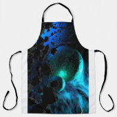 Cosmic Nebula Voyage All-Over Print Apron Schort (Voorkant)