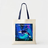 Cosmic Orca Tote Bag (Voorkant)