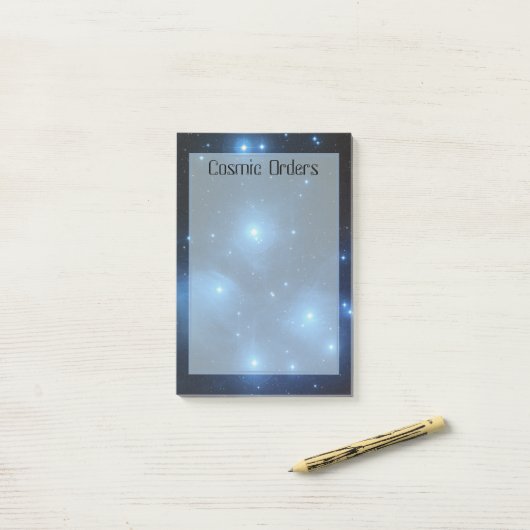 Cosmic Orders Stars  Post-it® Notes (Op bureau)