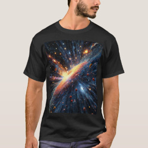 Cosmic Origins Big Bang Donker T-shirt