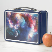 Cosmic Outer Space Galaxy Design metalen lunchbox (In situ)