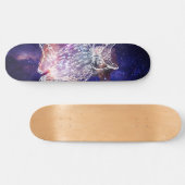 Cosmic Owl Skateboard (Horizontaal)