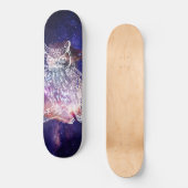 Cosmic Owl Skateboard (Voorkant)