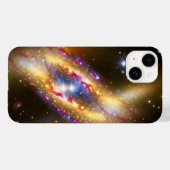 Cosmic Paars Blue Big Bang, benijdend wauw Case-Mate iPhone Case (Achterkant (horizontaal))