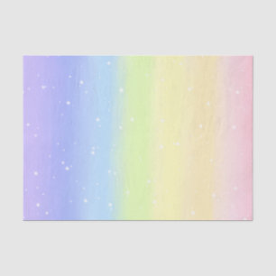Cosmic Pastel Rainbow Tissuepapier