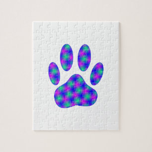 Cosmic Paw-afdrukken Legpuzzel