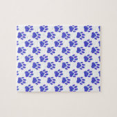 Cosmic Paw Print Pattern Legpuzzel (Horizontaal)
