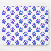Cosmic Paw Print Pattern Muismat (Voorkant)