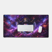 Cosmic Pirate Skull Galaxy Gaming Mouse Pad (Keyboard & Muis)