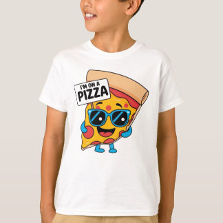 Cosmic Pizza Alienfriend – Plezier Buiten de Werel T-shirt