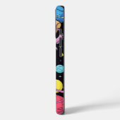 Cosmic Pizza Slice: Eigenzinnig Ruimteavontuur Case-Mate iPhone Case (Achterkant / Links)