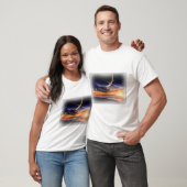 Cosmic Planet Horizon Basic T-shirt (Unisex)