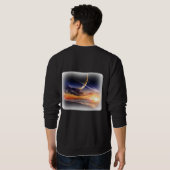 Cosmic Planet Horizon Sweatshirt de base (Dos entier)