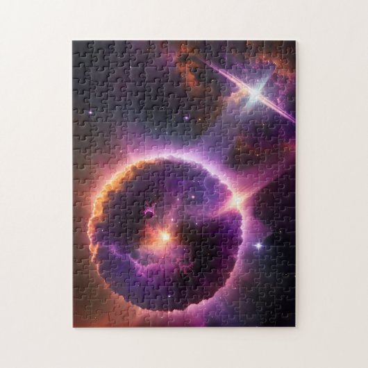 Cosmic Planetary Spirituality in Violet Universe Legpuzzel (Verticaal)