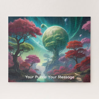 Cosmic planets & colourful worlds legpuzzel