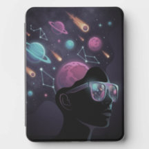 Cosmic Pop Art vrouwen Grijs Tinten
