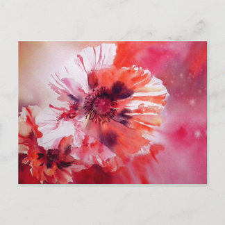 Cosmic Poppies Briefkaart