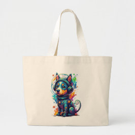 Cosmic Pup Astronaut - Tote