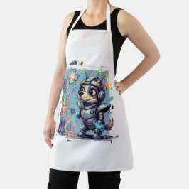 Cosmic Pup Ranger Apron Schort