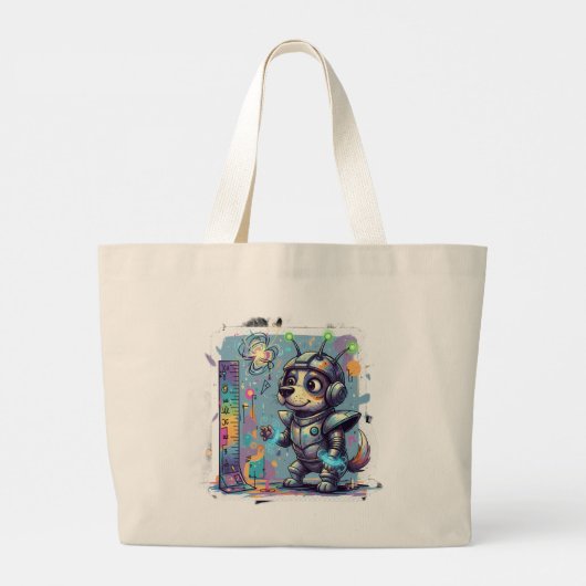 Cosmic Pup Ranger - Tote (Achterkant)