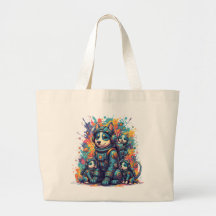Cosmic Pups Astro Crew - Tote