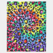 Cosmic Rainbow 60x80 Fleece Deken (Voorkant)