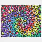 Cosmic Rainbow 60x80 Fleece Deken (Voorkant (Horizontaal))